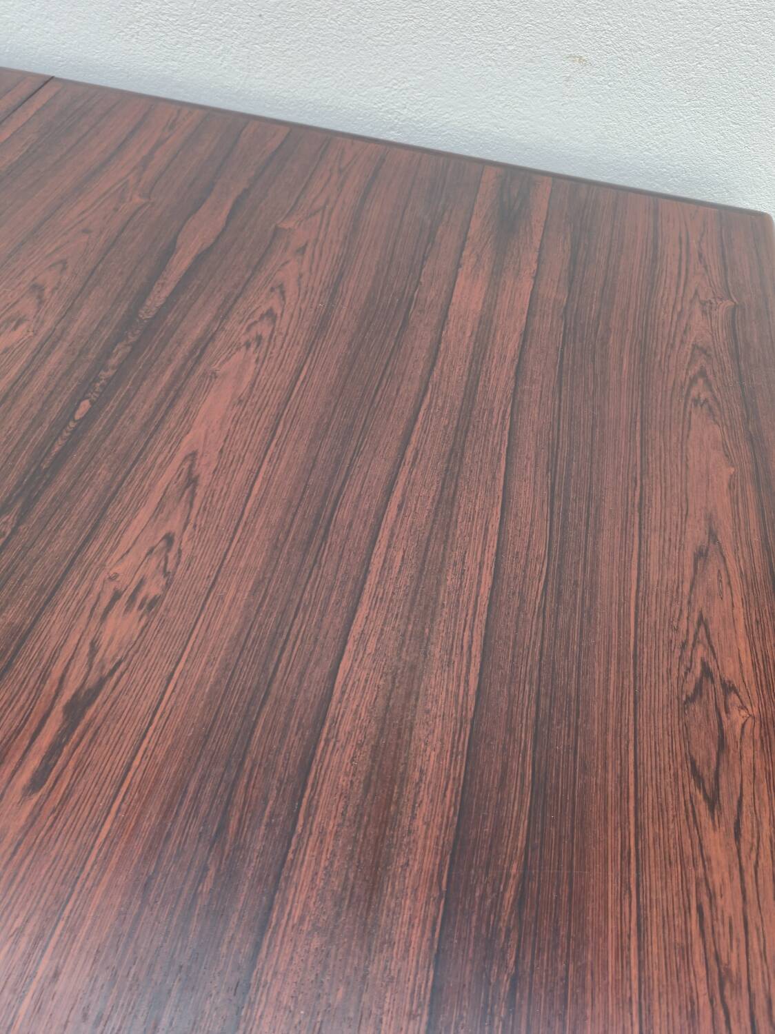 Scandinavian extendable table in Rio rosewood, 1960s