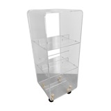 Altuglas wheeled storage tower by David Lange