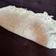 White cotton bed cover, Old crochet bed throw, white cotton bed cover