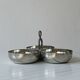 Vintage silver-plated compartment dish – Aperitif server