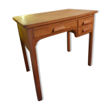 Light wood desk