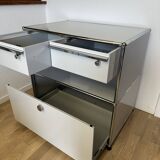 USM Haller chest of drawers in light grey