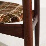 MK9079 Model 178 teak dining chairs, Johannes Andersen for Bramin, Set of 6