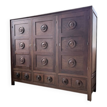Armoire chêne « basque » dudouyt