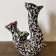 Paire de vases Vallauris, modèle A84, FAT LAVA