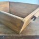 Large vintage wooden dough trough – 65 × 50 cm
