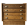 Vintage chest of drawers