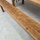 Solid oak bench from the 60s