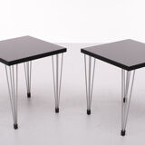 Deux tables d’appoint scandinaves