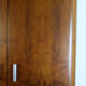 Armoire Bauhaus en acier tubulaire chromé et noyer, années 1930
