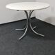 Vintage round white dining table