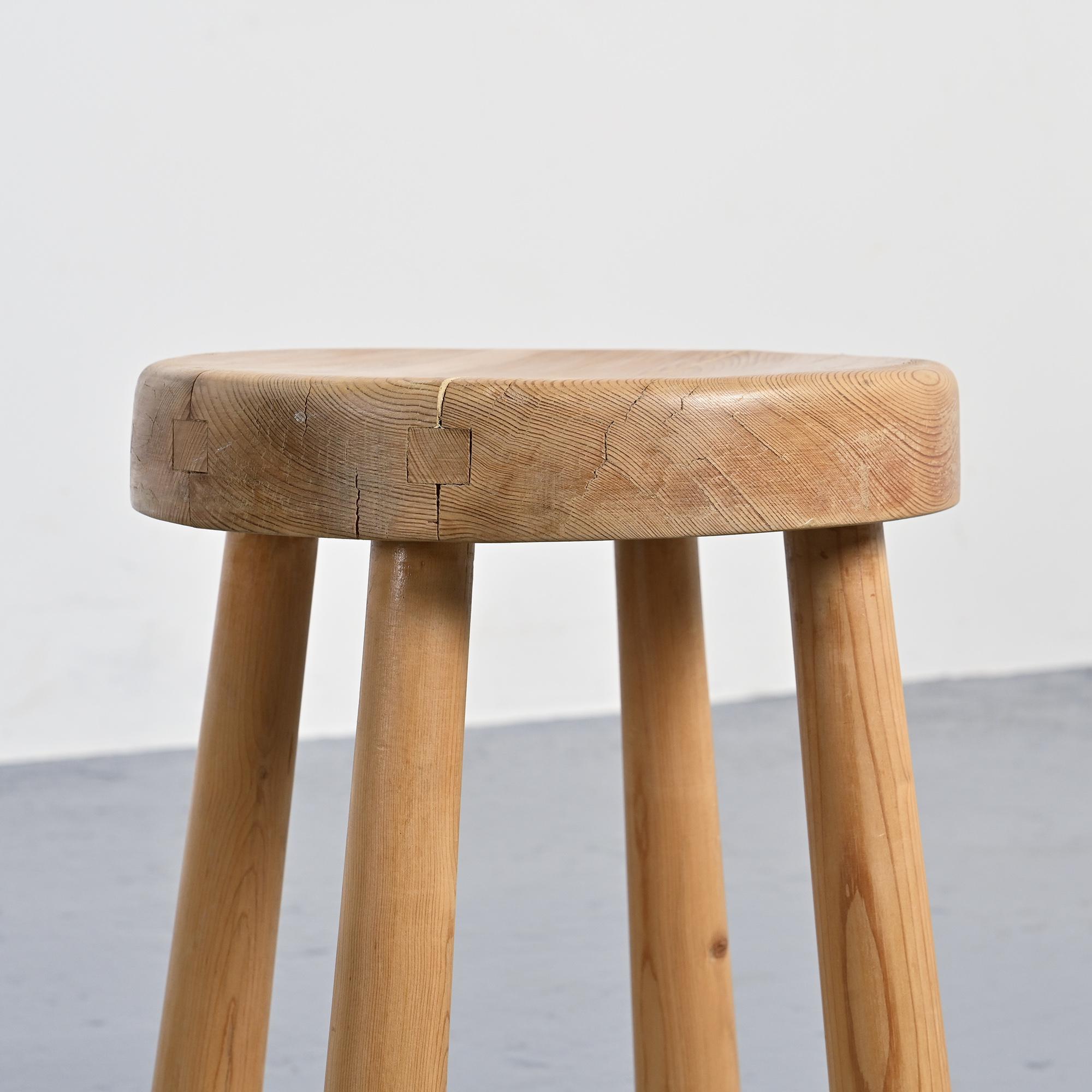 Club Stool by Charlotte Perriand, 1960s