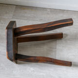 Set of 4 brutalist stools