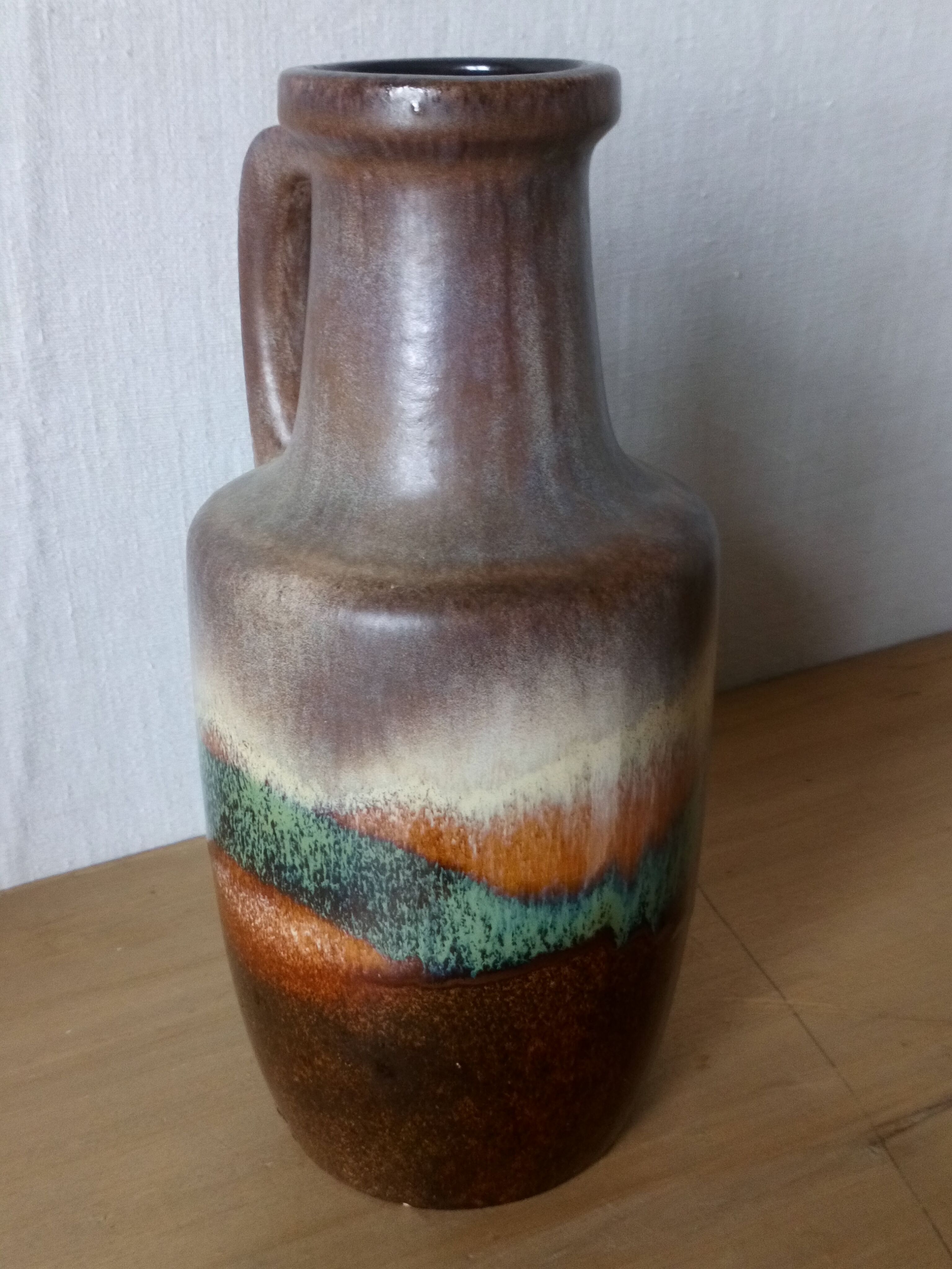 Vase ceramic West Germany 60 years