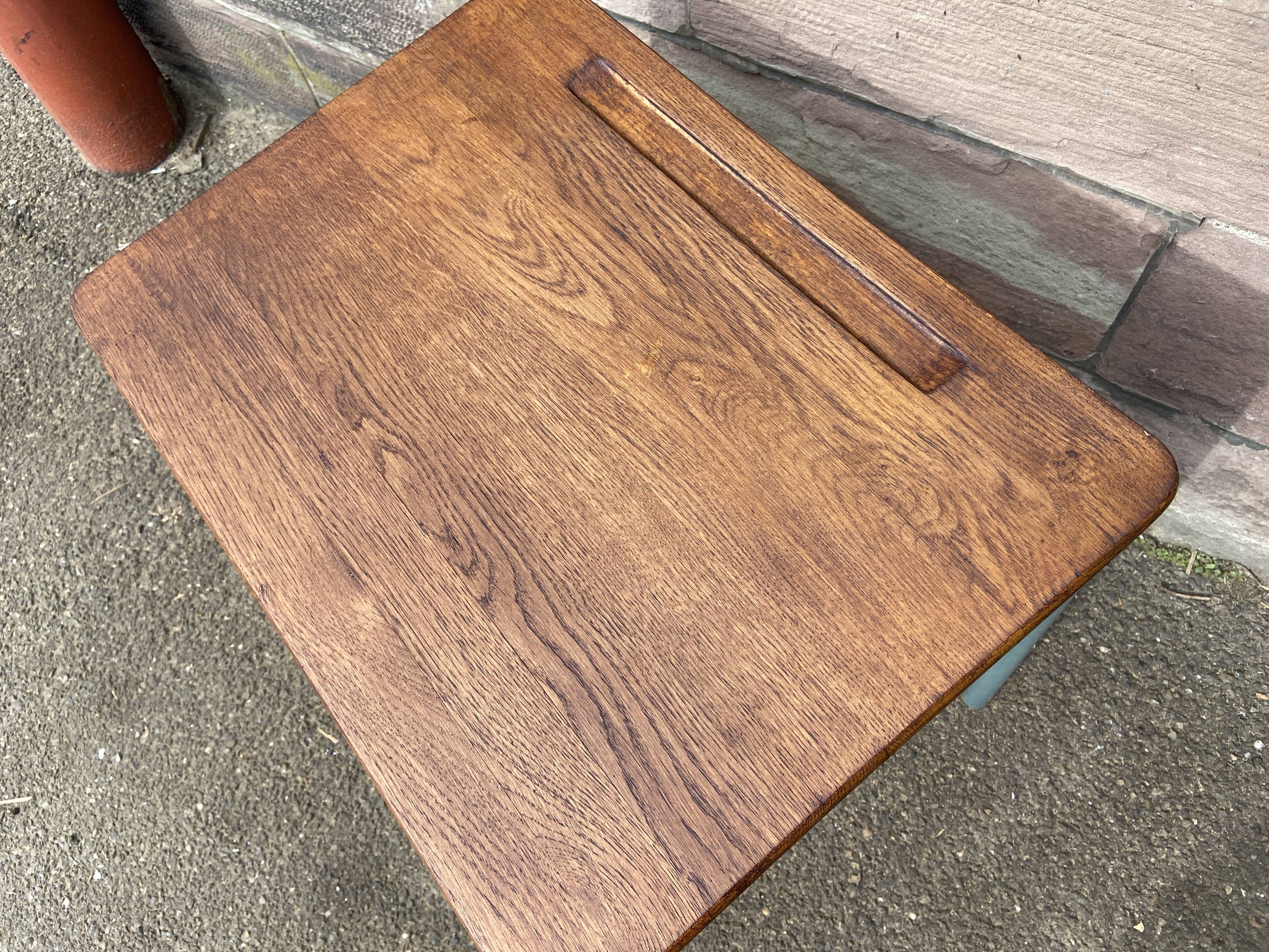 Small vintage kindergarten desk