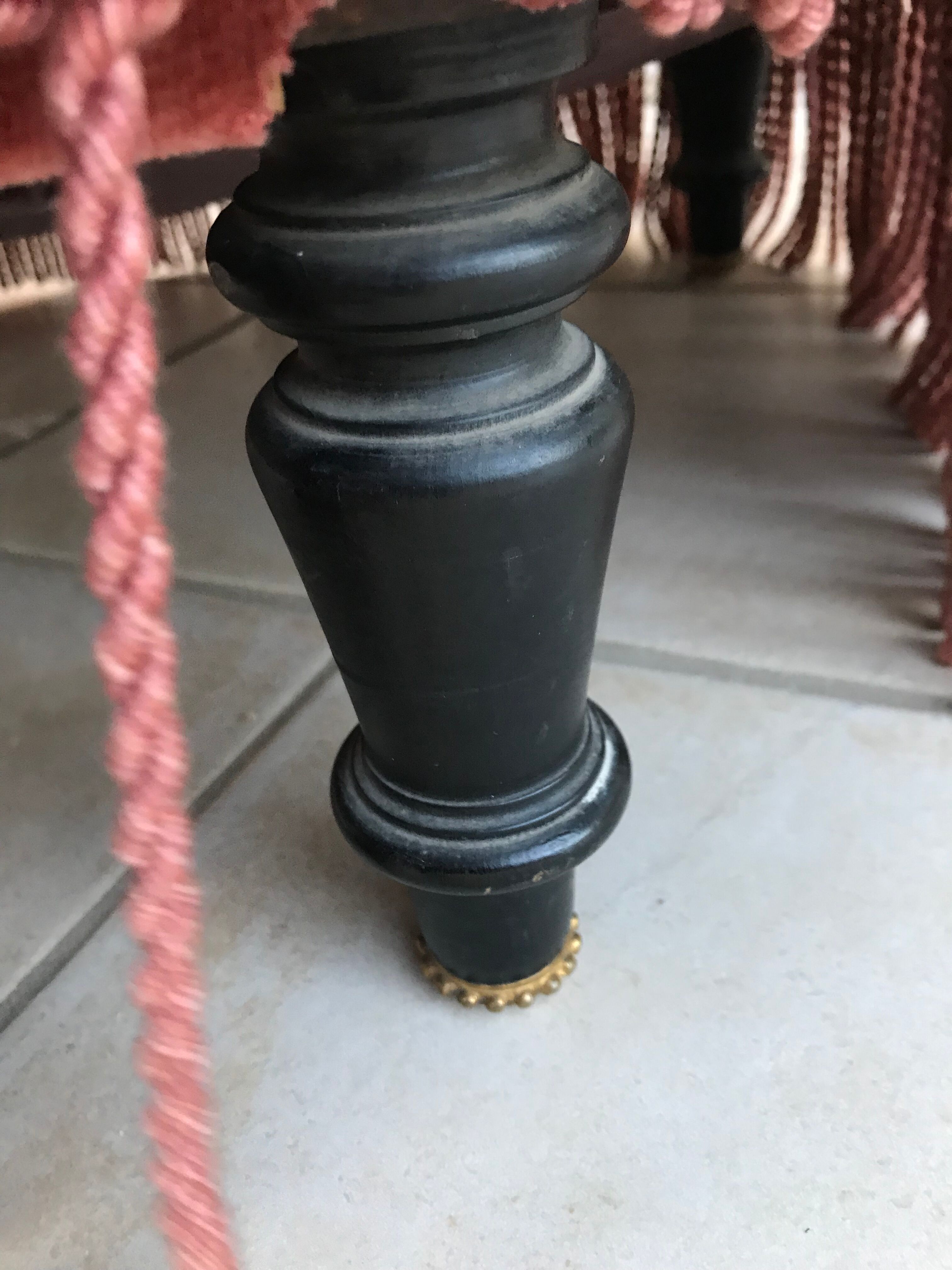 Paire de fauteuils crapaud Napoléon III