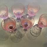 6 wine glasses