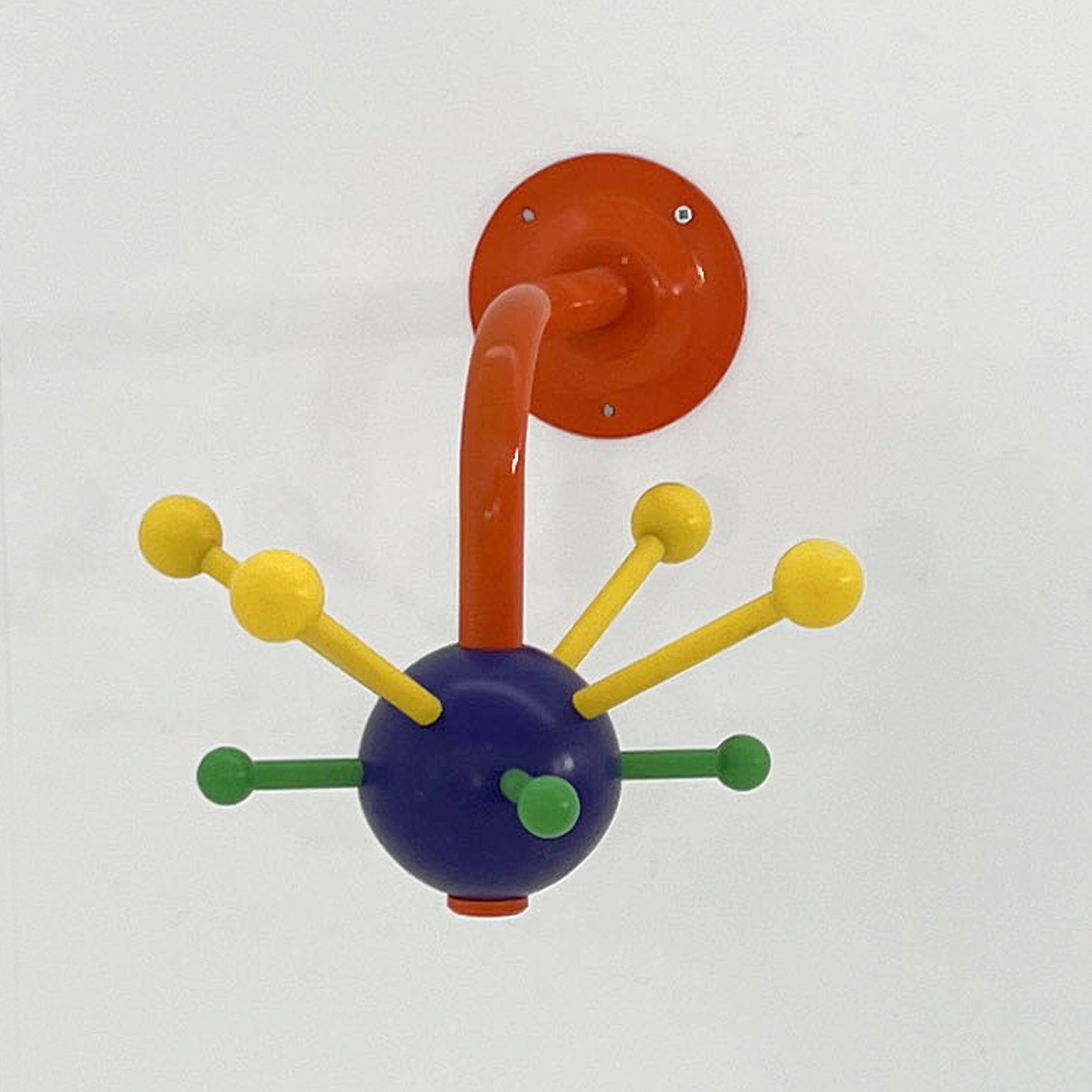 Mina multicoloured wall coat rack by Ikea, 1990