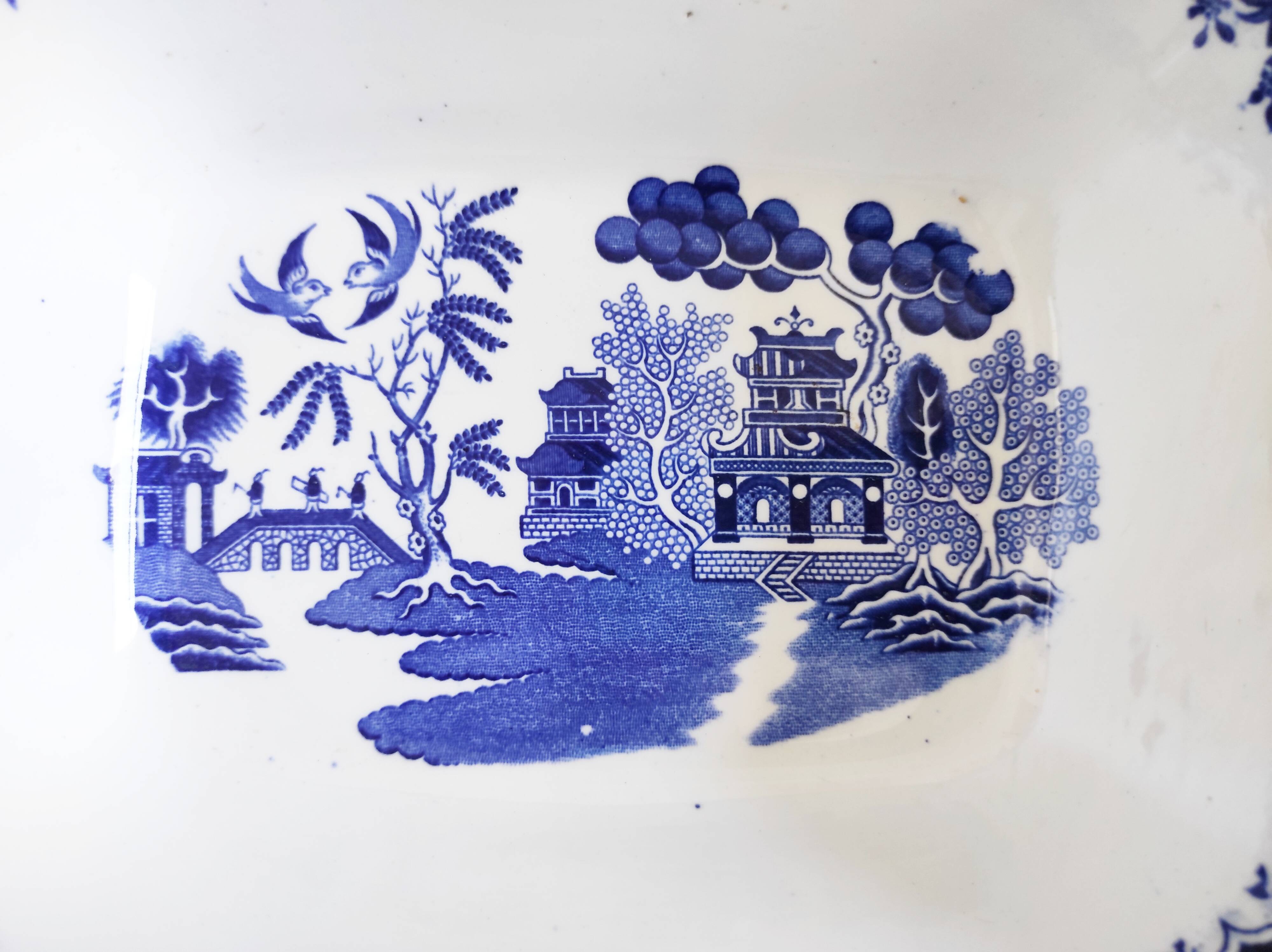 Plat vide poche Villeroy & Boch modèle willow