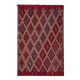 Vintage Turkish kilim, handwoven, 160x247 cm.