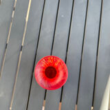 Red vase