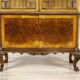 Vitrine en bois et placage d'acajou Chippendale, années 1930