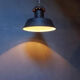 Lampe d'usine en émail