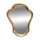Miroir vintage doré maison Roussat 32x40cm