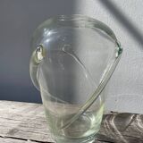 Murano transparent glass vase