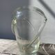 Murano transparent glass vase