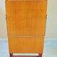 Wooden valet, signed Fratelli Reguitti, 60s, on wheels