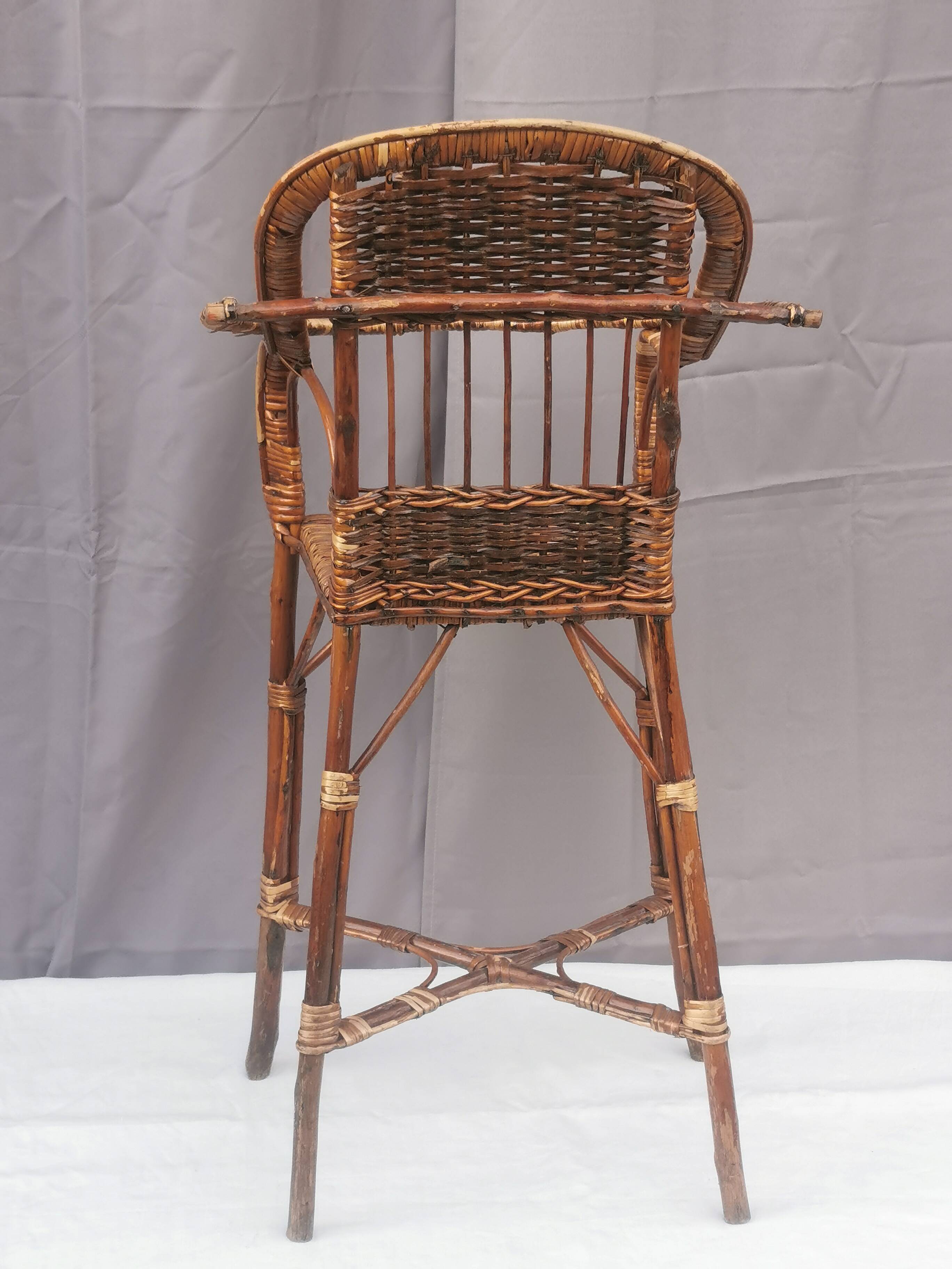 Vintage children’s high chair