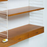 String design AB pine wall unit by Kajsa & Nisse Strinning