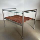 Fauteuil et table basse ou d'appoint, Gebr. Jonkers, années 50/60