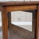 Early 20th Century Oak Tea Cabinet with Tray, 1950s