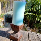 Wooden Brutalist candle holders