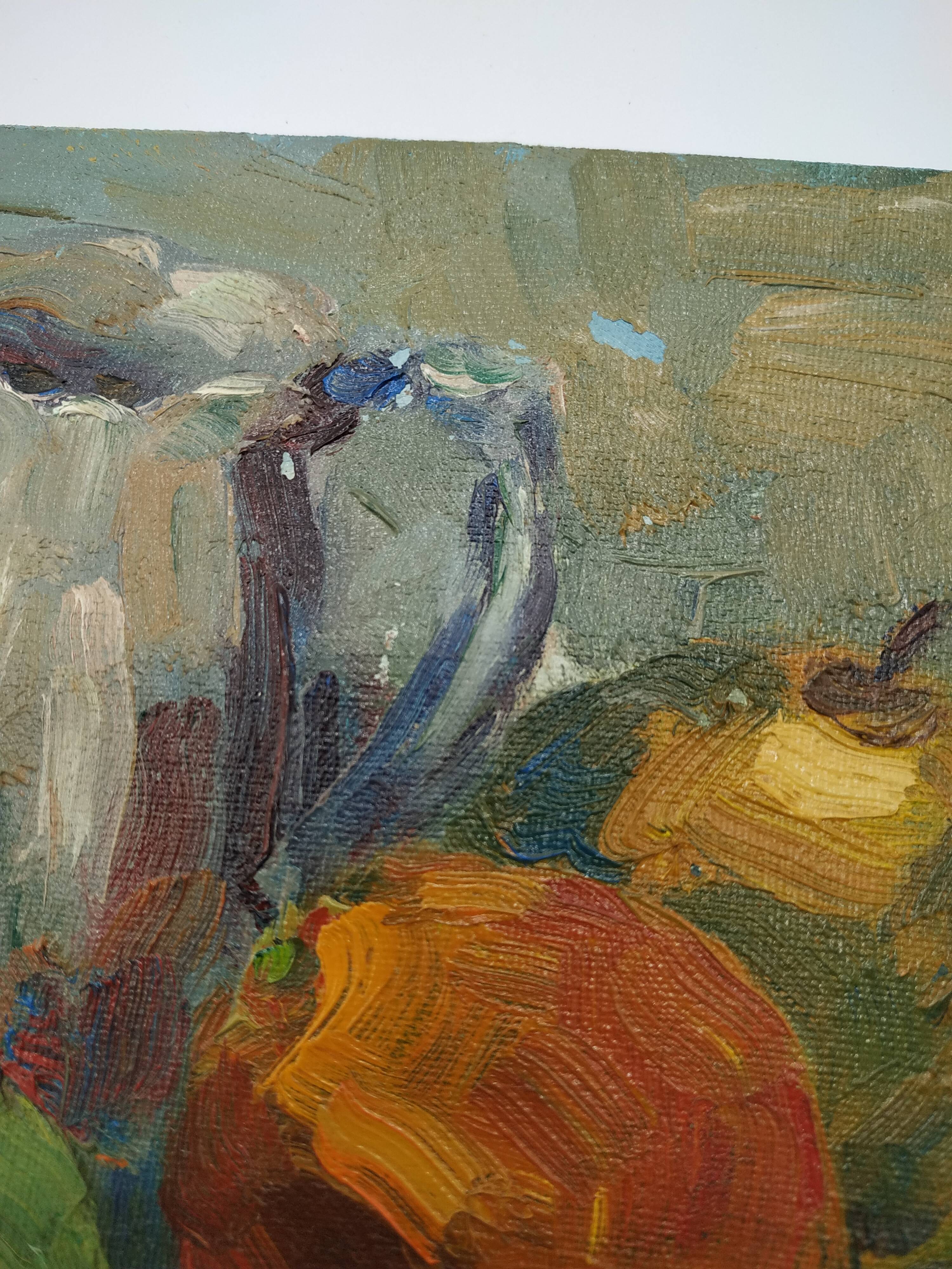 Nature morte aux agrumes de Victor Ferreri