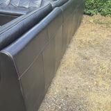 Incanto Italy modular corner sofa in brown leather