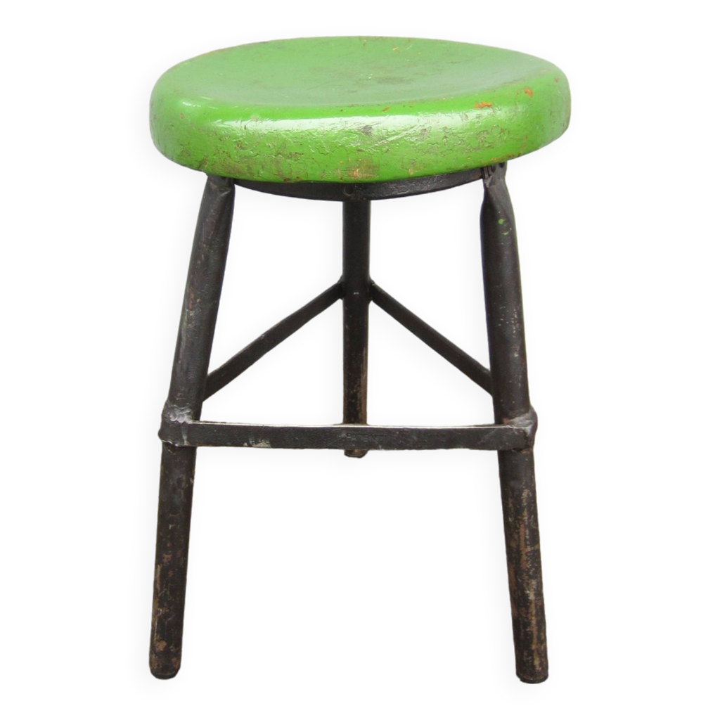 Tabouret de bar industriel vintage