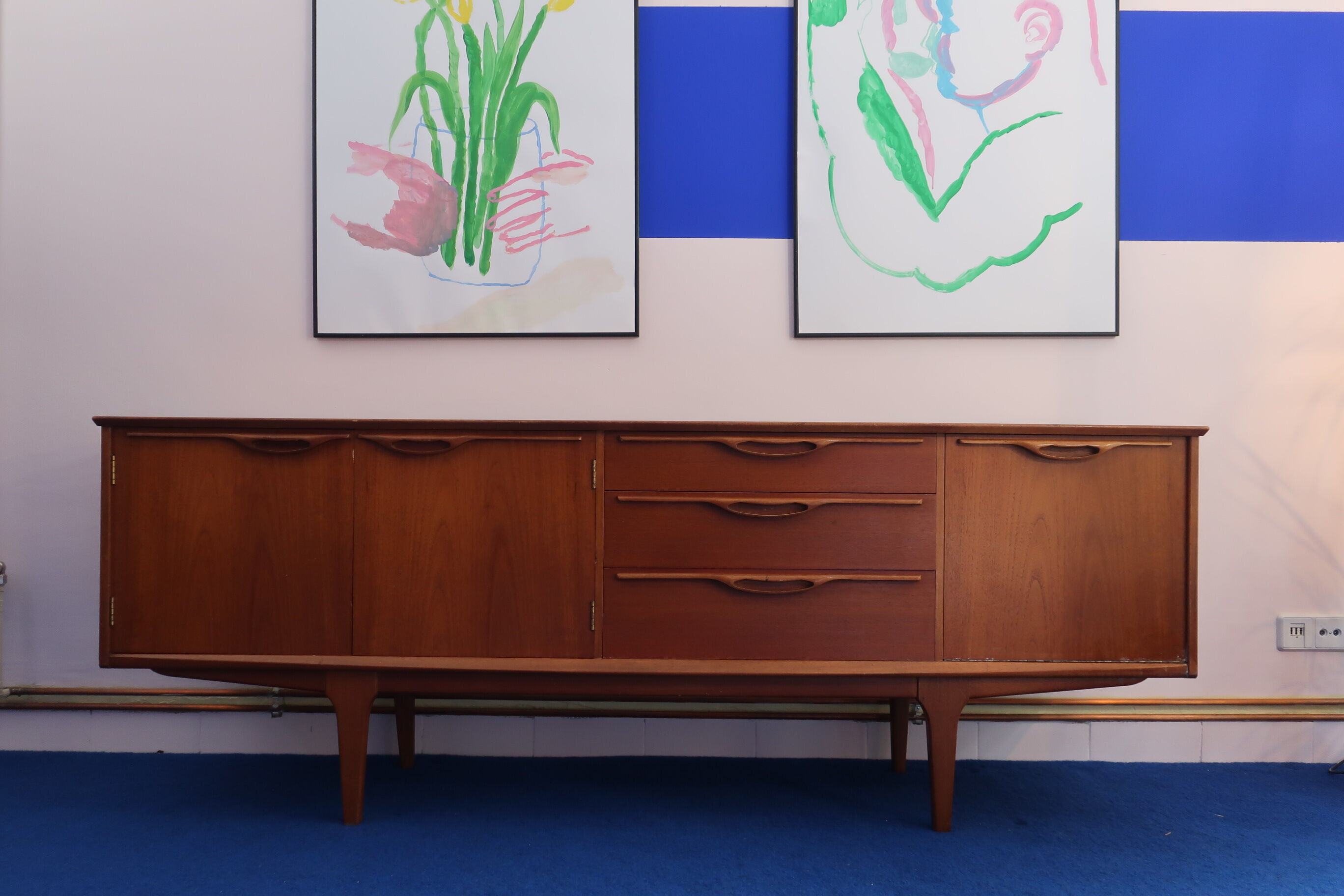 Teak sideboard from the 60s