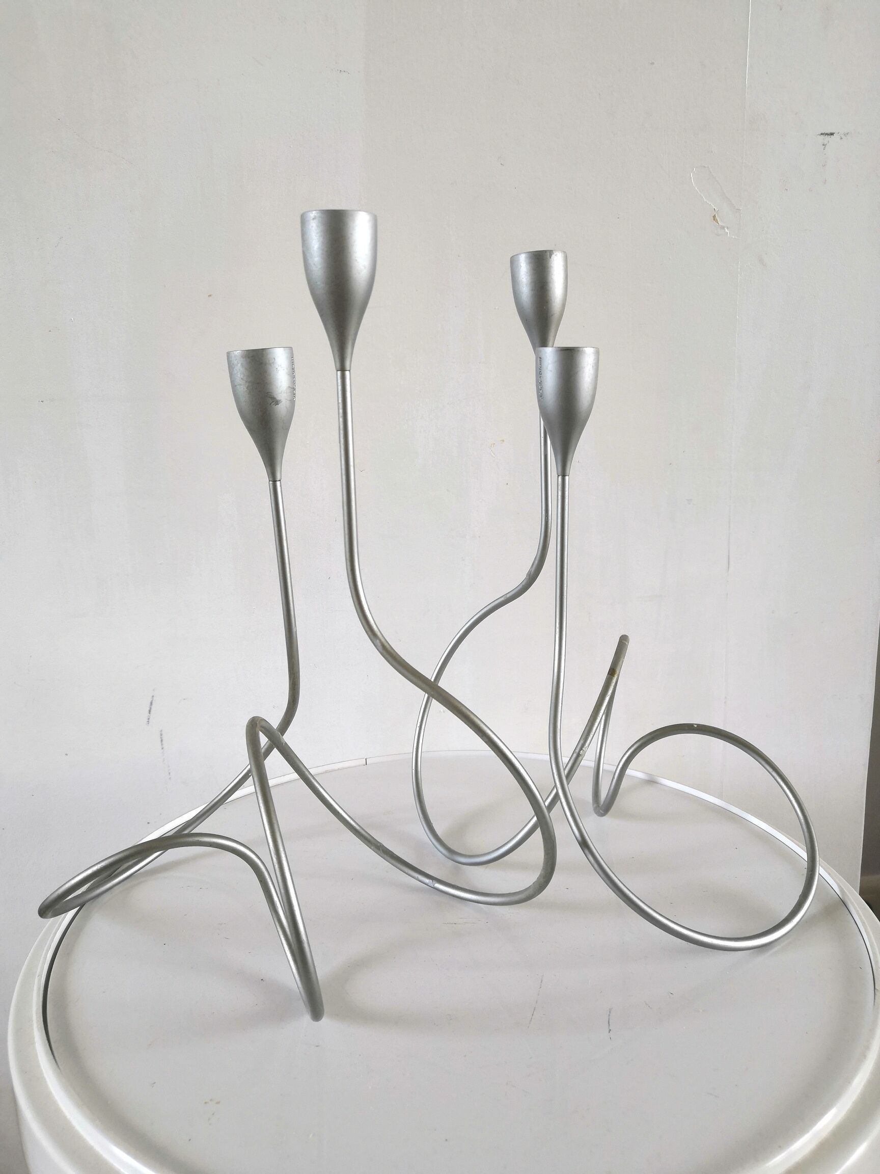 Pair of Black & Blum design candle holders