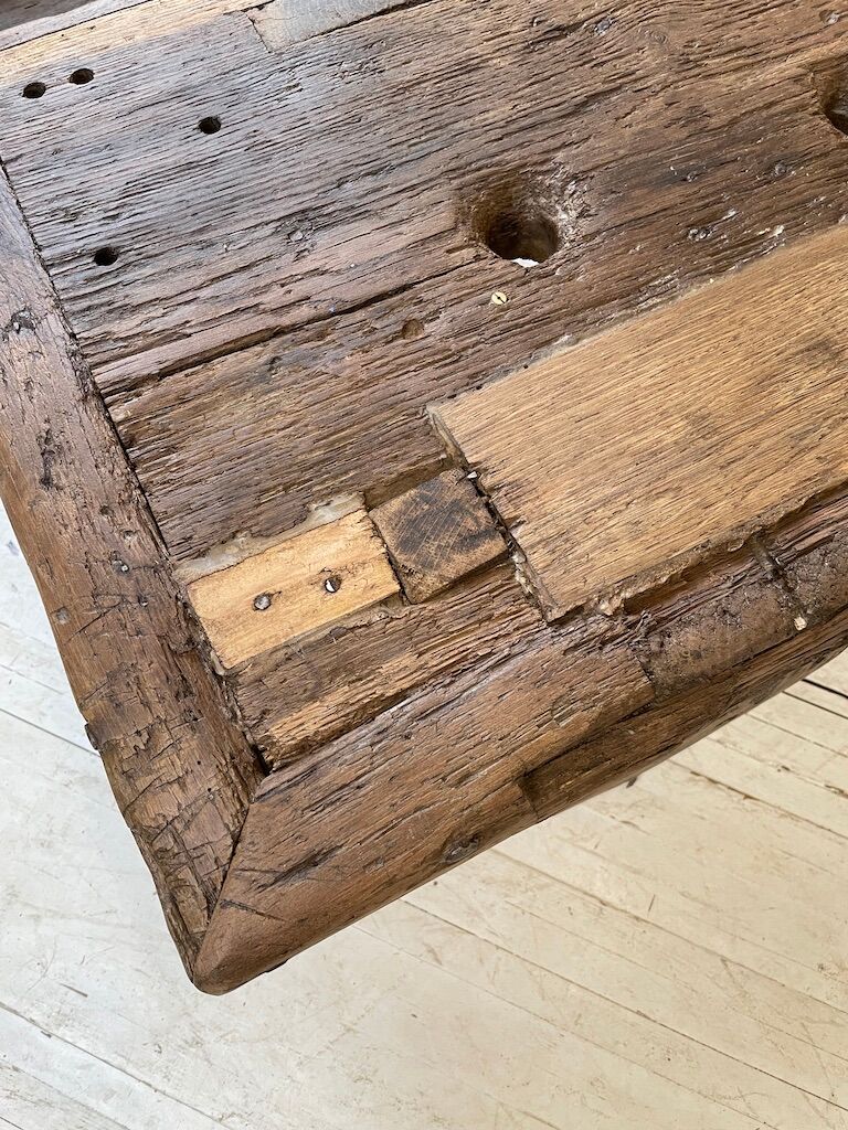 Brutally artisanal oak coffee table