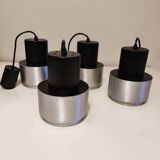 lot de 4 lustres vintage