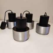 lot de 4 lustres vintage