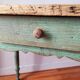 Small old patinated farm table