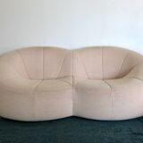 Pumpkin 2-seater sofa by Pierre Paulin