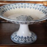 Old Badonviller fruit bowl - Terre de Fer - oriental