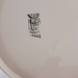 Set of 9 iron earth plates