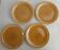 4 Sarreguemines earthenware plates