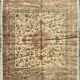 Authentic Tabriz Persian Carpet in Kork Wool and Silk (50 Raj) – 200 x 200 cm
